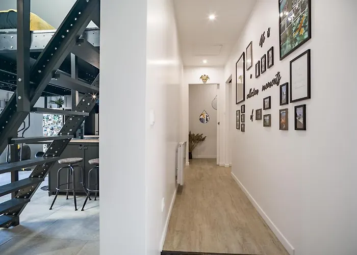 Loft avec jardin et parking privé